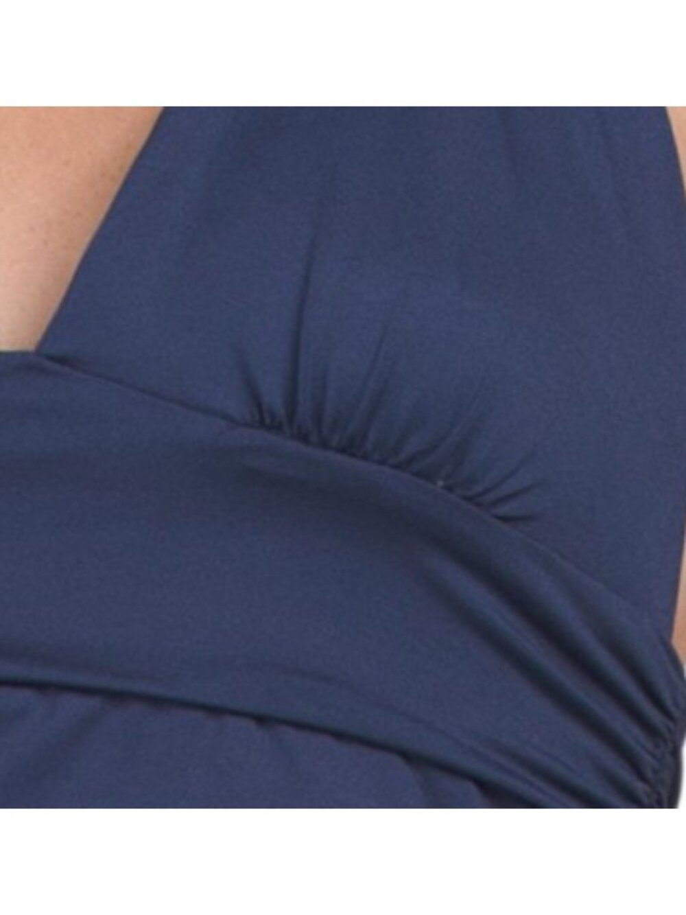 GAZE Shirred Halter Top - Picture 3 of 3